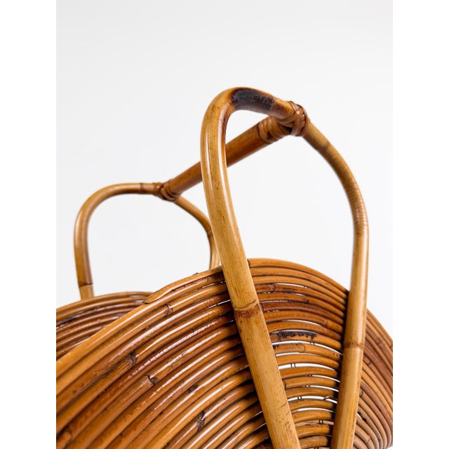 Mid-Century Modern Italian Riviera Magazine Rack from Vivai Del Sud, 1960s For Sale - Image 17 of 18