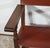Brown Late 19th Century Armchair in Walnut and Cordovan Leather For Sale - Image 8 of 18