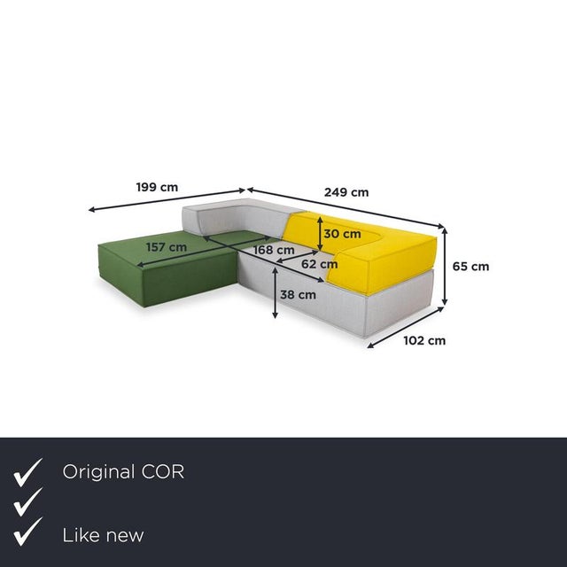 With the cor trio, you bring one of the most flexible seating systems in design history into your living room. The...