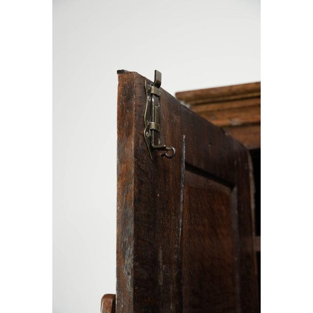 Antique Farmhouse Cabinet in Oak, 1600s For Sale - Image 11 of 14