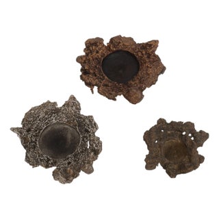 Paul Evans Studio Collection of Three Freeform Bowls, 1965 For Sale