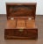 English 19th Century Flame Mahogany Sarcophagus Tea Caddy For Sale - Image 3 of 3