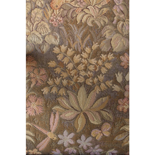 Late 19th Century Fireside Flemish Tapestry Armchair For Sale - Image 10 of 12