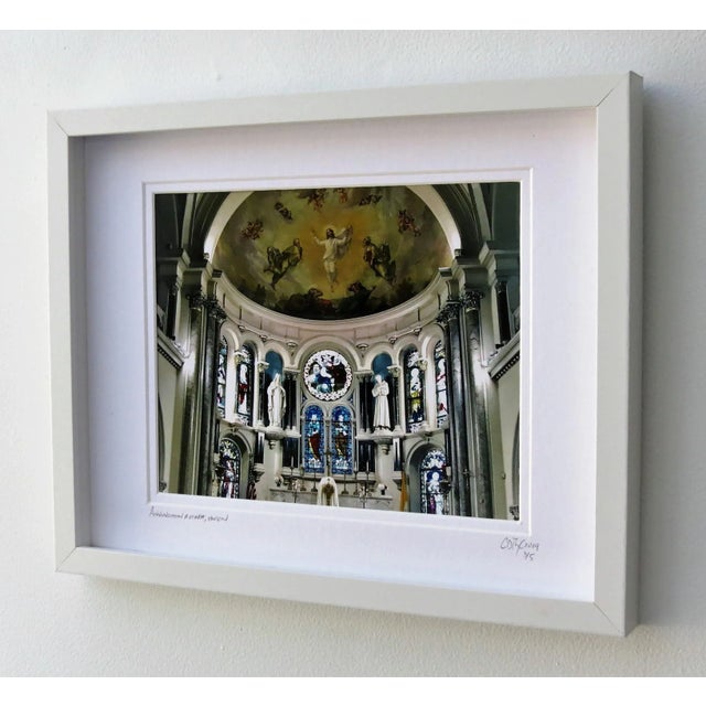 Annunciation Cathedral Murals, Houston, 1869. Unbelievably rich colors in this framed Limited Edition digital photo. White...