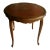 Late 19th Century Louis XV Style Wood and Leather Top Table For Sale