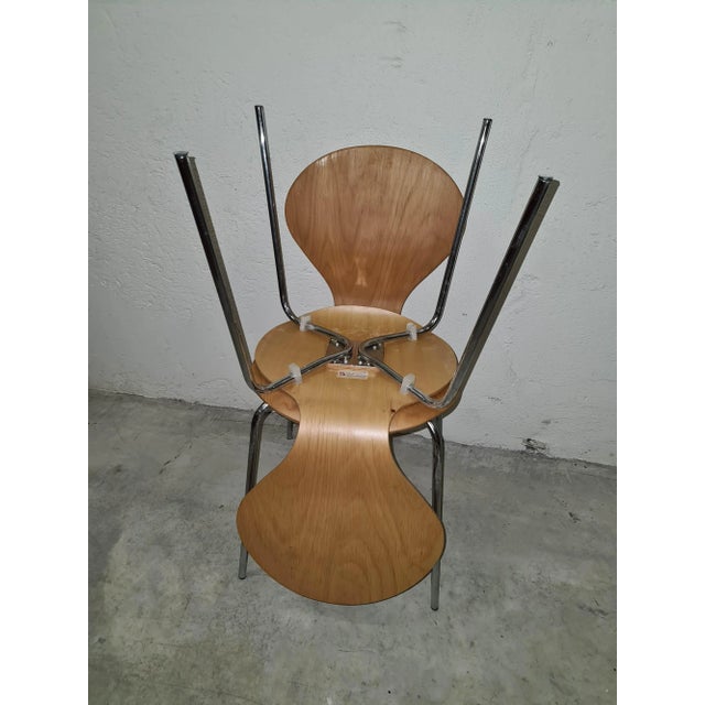 2000 - 2009 Set of Side Chairs by Erik Jorgensen for Danerka, 2000s For Sale - Image 5 of 10