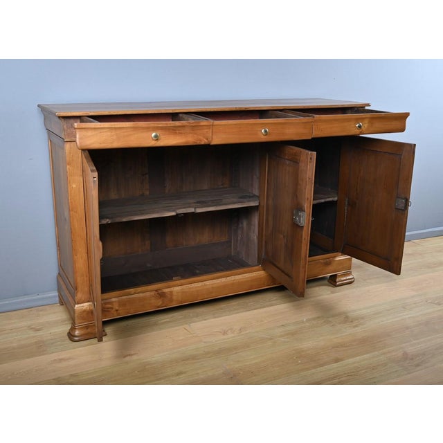 Louis-Philippe Style Sideboard in Cherrywood, 1800s For Sale - Image 13 of 18