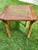 Solid Wood, End Table With Rattan-Woven Top For Sale - Image 4 of 6