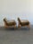 Green Made to Order Sculptural Loungers -Pair - Alder For Sale - Image 8 of 12