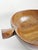 Brown Teak Catchall Tray, France, 1960s For Sale - Image 8 of 12