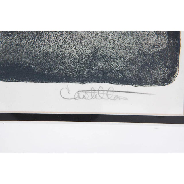 Abstract 1960s Federico Castellon (1914-1971) Finely Framed Lithograph Signed For Sale - Image 3 of 5