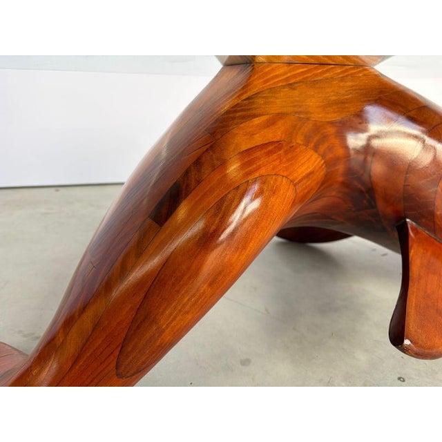 Polyte Solet Dolphin Coffee Table and Stools, 1990s, Set of 3 For Sale - Image 13 of 17