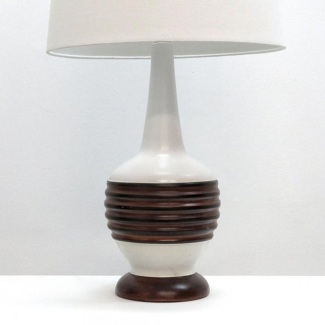 Mid-Century Modern Danish Table Lamp, 1950 For Sale - Image 3 of 10