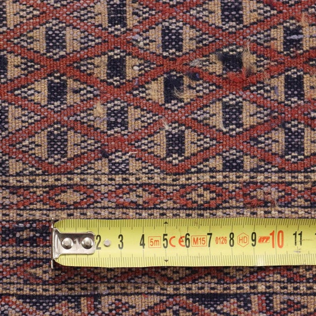 Bukhara Rug in Cotton & Wool Thin Knot For Sale - Image 10 of 12