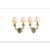 Vintage French Brass and Crystal Wall Sconces, 1940s, Set of 2 For Sale - Image 11 of 11