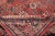 Antique Mahal Rug With All Over Design in Soft Red and Brown Border For Sale In Atlanta - Image 6 of 13