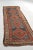 1930s Nomadic Blue, Terracotta, Red and Camel Runner Rug , 3.2 x 8.9 For Sale - Image 9 of 11