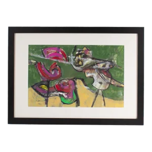 Abstract Mixed Media Painting by James L. Bruch