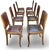 French Elegant Set of Eight French Louis XV Antique Dining Chairs From the Late 1800s For Sale - Image 3 of 11