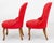 Victorian Style Spoon Back Slipper Chairs, Pair For Sale In New York - Image 6 of 7
