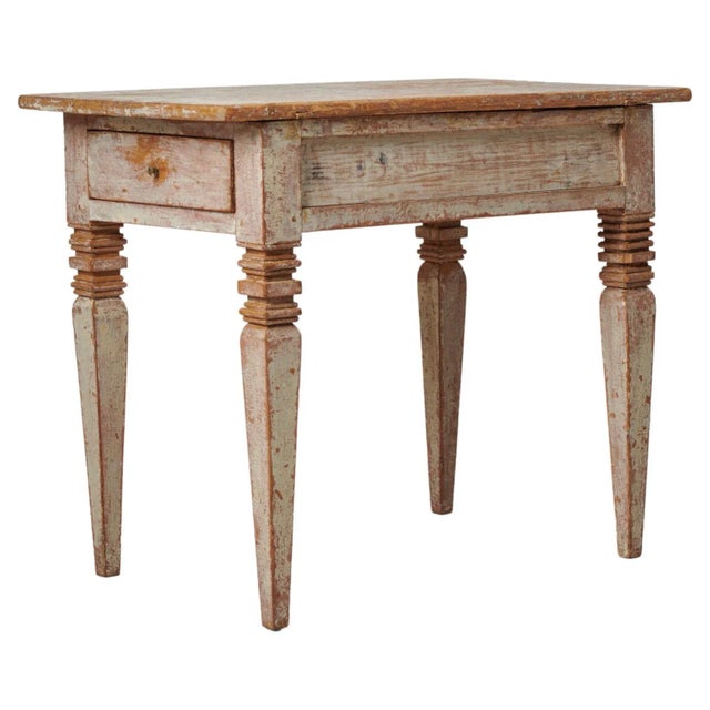 Small Antique Swedish Gustavian Table For Sale - Image 13 of 13
