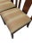 Brown Vintage Bernhardt Mid Century Modern Michael Taylor Style Pecan, Walnut Sleek Dining Room Chairs- A Set 6 For Sale - Image 8 of 16