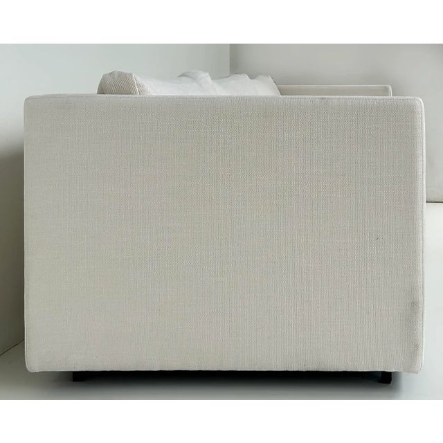 Modern Vintage Charles Pfister Knoll Studio Upholstered Sofa For Sale - Image 3 of 9