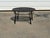 Black Vintage Woodard Style Outdoor Wrought Iron Round Coffee/ Cocktail Table For Sale - Image 8 of 10