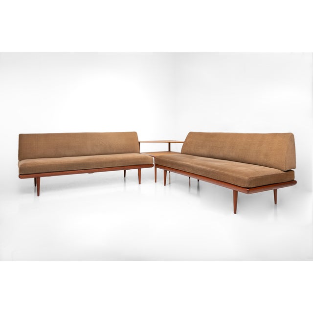 Minerva Seating Group by Peter Hvidt & Orla Mølgaard-Nielsen for France & Søn, 1960s, Set of 3 For Sale - Image 4 of 11