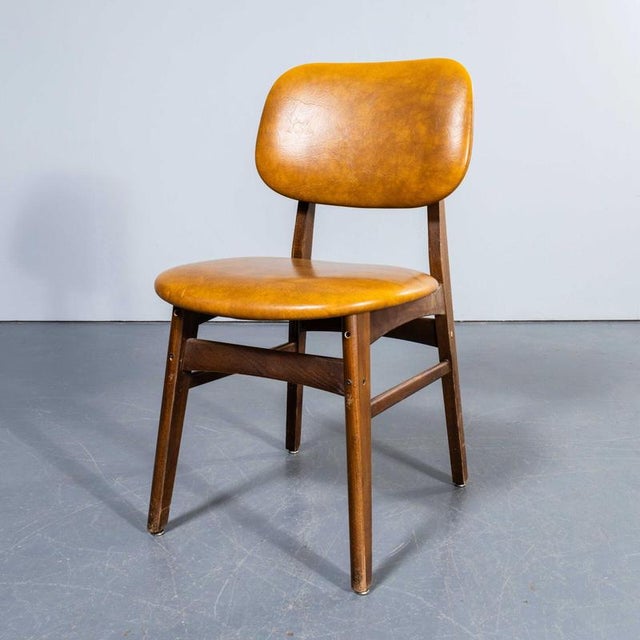 Large French Oak Upholstered Dining Chair, 1970s For Sale - Image 13 of 13