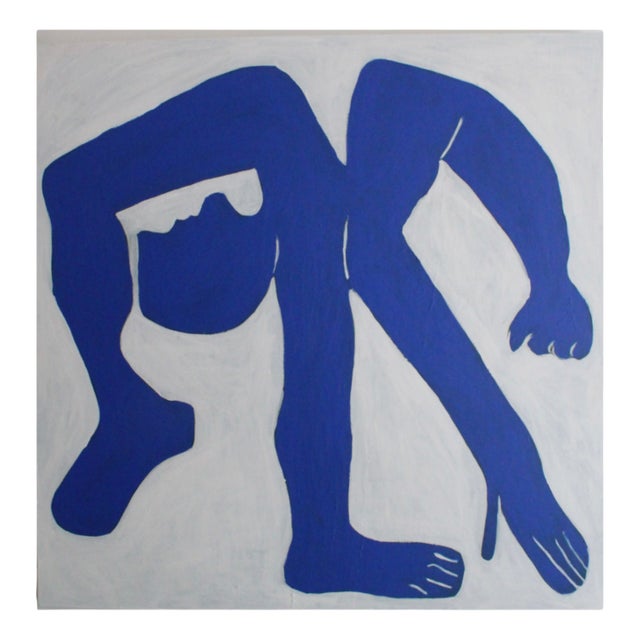 Bodasca, The Blue Man, 2026, Painting Canvas For Sale