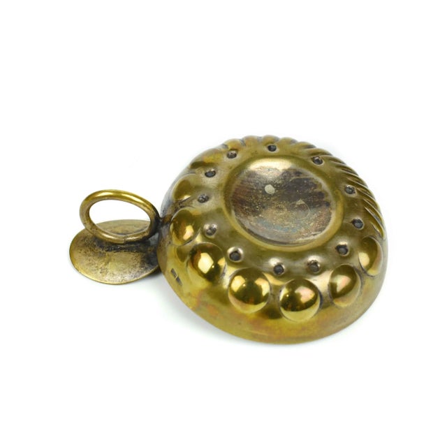 Early 20th Century French Tastevin or Sommelier's Silver Plated Wine Tasting Bowl Cup by Reine Pedauque Bourgogne For Sale - Image 4 of 7