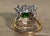 The Pearse: Antique Diamond Waterfall Halo Cocktail Ring set with Chrome Diopside For Sale In Philadelphia - Image 6 of 11