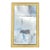 Antique 18th Century 75" Tall Heavily Foxed Mercury Neoclassical Mirror For Sale
