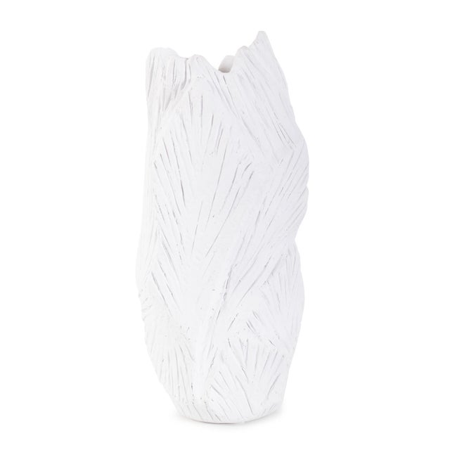 This unique vase showcases a stunning matte white finish that exudes modern sophistication. What truly sets it apart is...