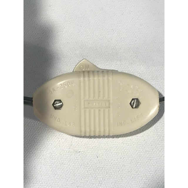 1960s Sculptural Italian Ceramic Lamps - a Pair For Sale - Image 9 of 12