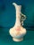 Antique Prussian Porcelain Ewer Rudolstadt Art Studio Hand-Painted Floral Pitcher-Shaped Vase For Sale In Palm Springs - Image 6 of 6