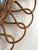 Brown Vintage Rattan Sunburst Mirror | 21” Boho Coastal Wall Mirror For Sale - Image 8 of 11