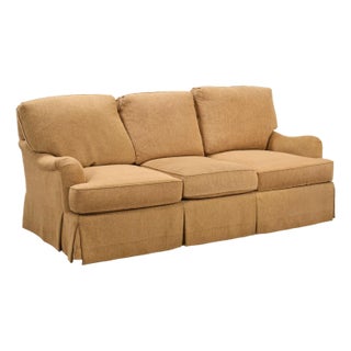 Henredon Upholstery Collection Three Cushion Sofa For Sale