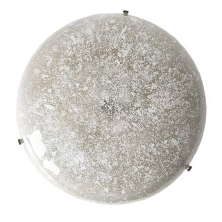 Large Murano Speckled Glass Ceiling Lamp by Egon Hillebrand for Hillebrand Leuchten, Germany, 1970s For Sale