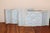 Wood Pair of Antique Architectural Salvage Sky Blue Plinth Blocks For Sale - Image 7 of 9