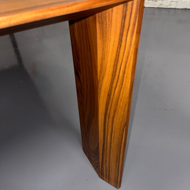 94" Cassina El Dom Dining Table in Rosewood For Sale - Image 9 of 11