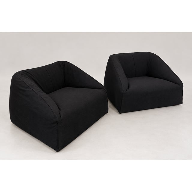 Cassina Siviglia Armchairs by By Kazuhide Takahama for Cassina, 1970s, Set of 2 For Sale - Image 4 of 8