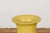 Ceramic Chinese Vintage Altar Vase with Yellow Crackle Finish and Flaring Neck For Sale - Image 7 of 13