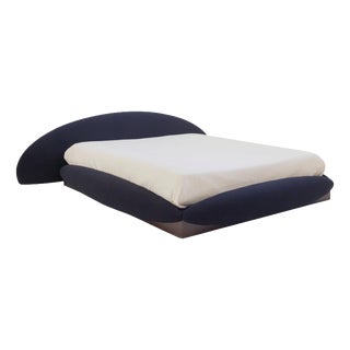 Romeo Bed in Poplar and Oak Veneer by Softhouse For Sale