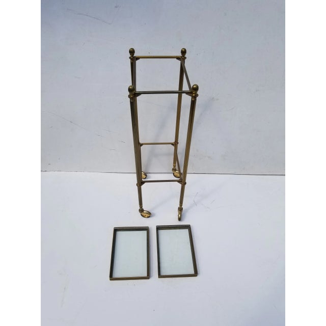 1950s Maison Bagues Style Side Tables - a Pair For Sale In Miami - Image 6 of 10