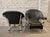 Black 1970s Vintage Antonio Budji Layug Bamboo and Leather Chairs - A Pair For Sale - Image 8 of 10