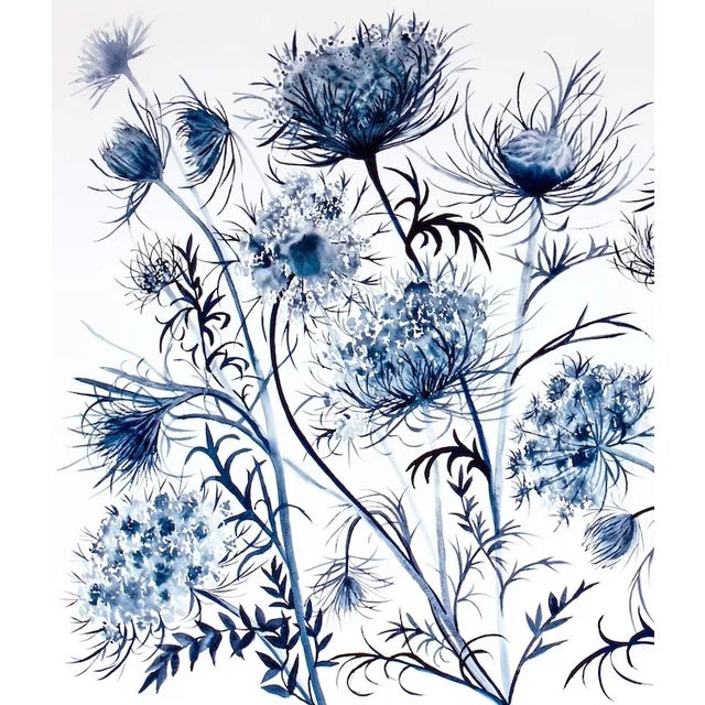 Original watercolor painting on 140 lb Arches cold press paper with deckled edges Artist: Elizabeth Becker Year: 2024...