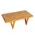 1950s Bespoke Mid-Century Stepped Oak Coffee Table W/ Knife Legs by Manheim House For Sale - Image 4 of 11