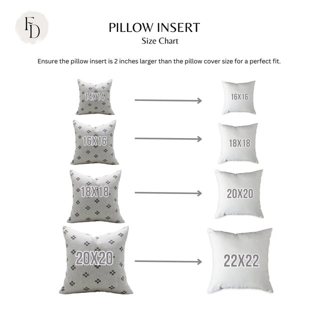 Fabdivine Artisan Block Print Throw Pillow Cover 22x22 Inch Thick Linen- Mountain Moon For Sale - Image 6 of 8